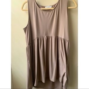 Zenana Babydoll Tunic Tank